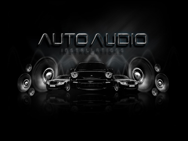 Car speakers black background auto free wallpaper - medium preview image