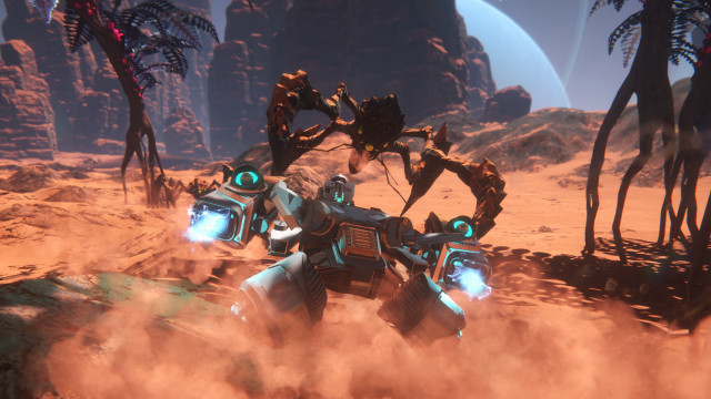 Sci fi robot desert alien free wallpaper - medium preview image