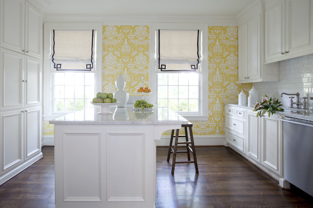 Kitchen center island window blinds free wallpaper - medium preview image
