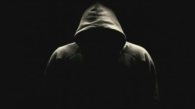 Person hooded jacket dark hood free wallpaper - medium preview image