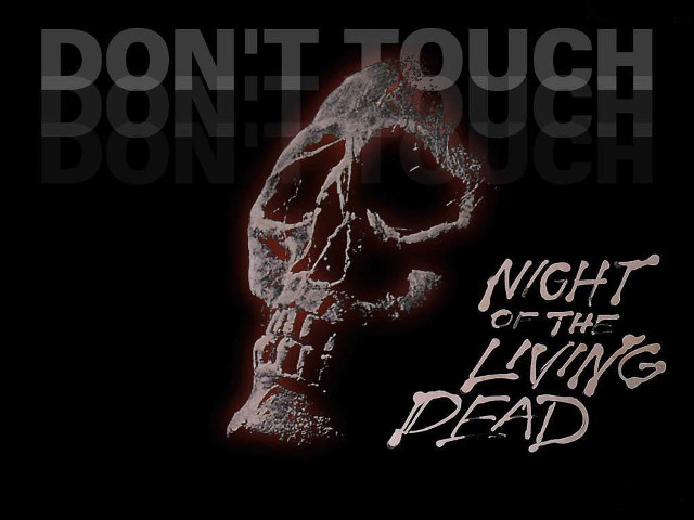 Black white skull night living free wallpaper - medium preview image