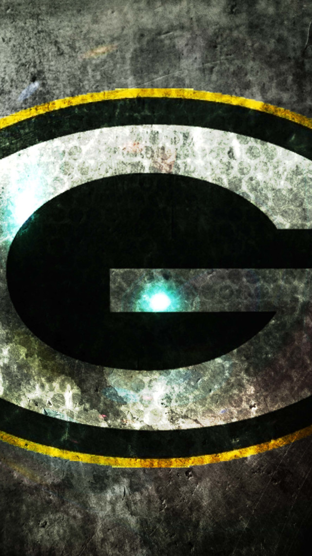 Green packers logo concrete yellow free wallpaper - medium preview image
