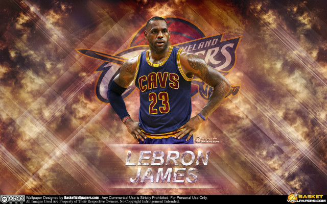 Lebron james wallpaper basketball player free wallpaper - medium preview image