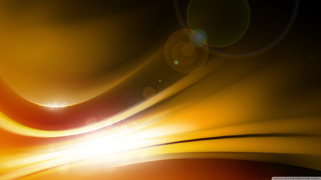 Yellow orange sun blur background free wallpaper for desktop - medium preview image