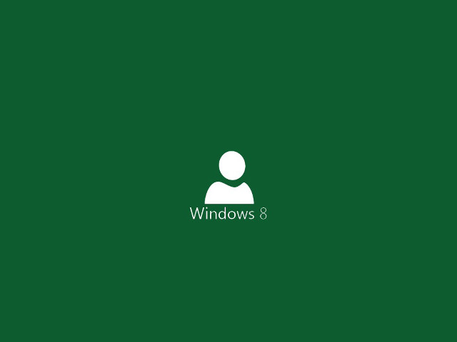 Green background white logo person free wallpaper - medium preview image