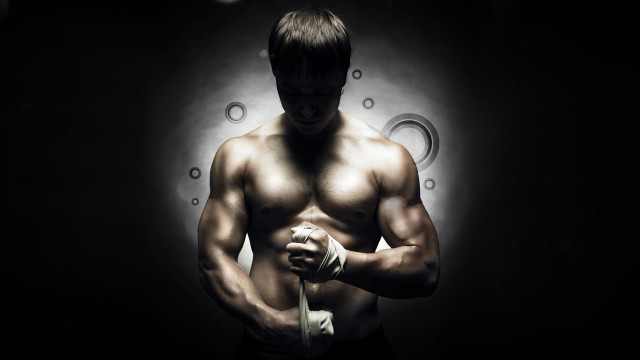 Man bandage arm ring wrist free wallpaper - medium preview image