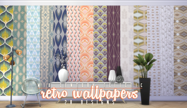 Wall wallpapers chair plant corner free wallpaper - medium preview image