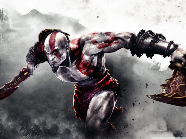 Man sword helmet air smoke free wallpaper - medium preview image