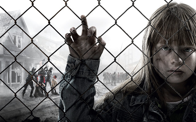 Girl holding cigarette fence group free wallpaper - medium preview image