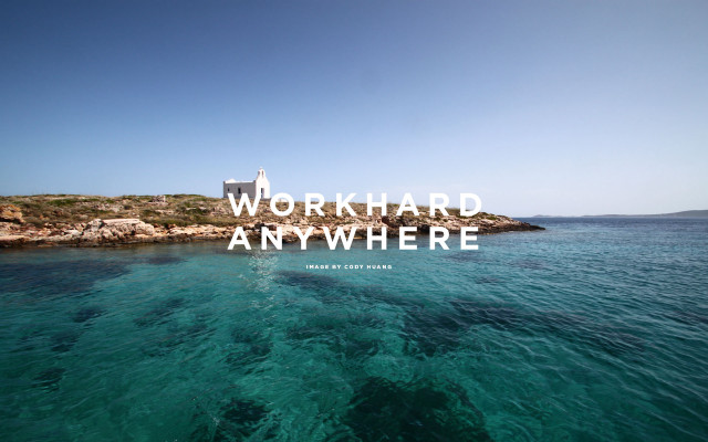 Body of water work hard free wallpaper - medium preview image