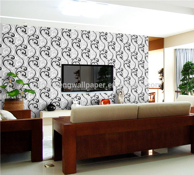 Living room couch television patterned free wallpaper - medium preview image