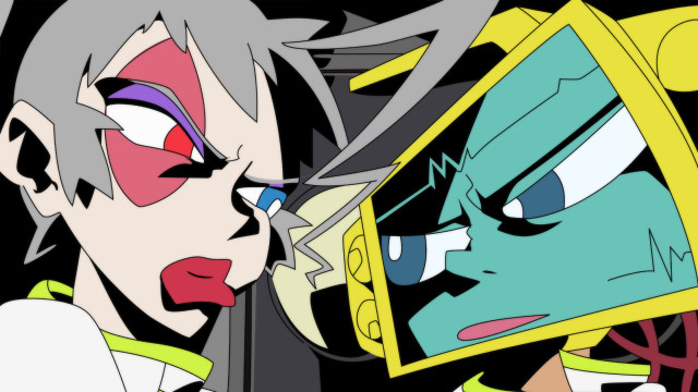 Cartoon character mirror face painted free wallpaper - medium preview image