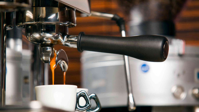 Coffee machine pouring cup handle free wallpaper - medium preview image