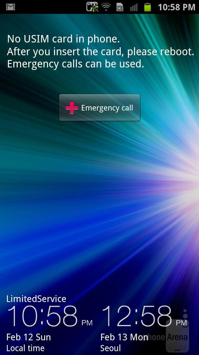 Cellphone message heart portrait android free wallpaper - medium preview image
