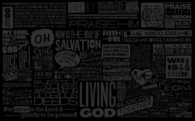 Black white poster words graphic #2 free wallpaper - medium preview image