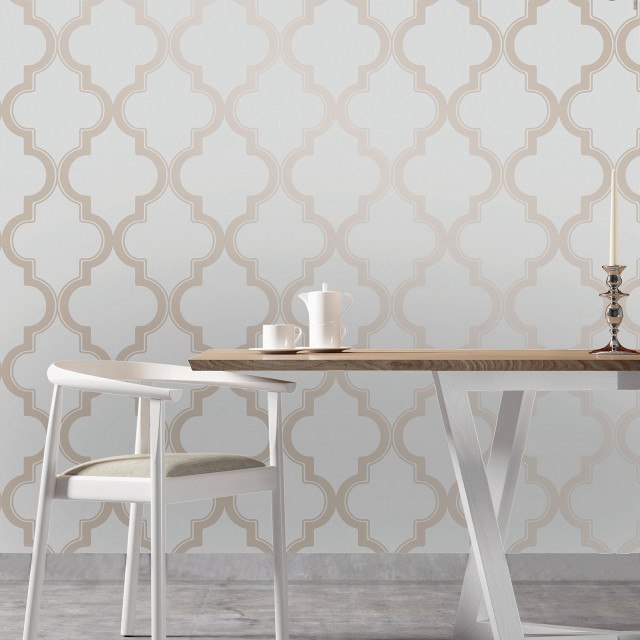 Table candle vase pattern wall free wallpaper - medium preview image