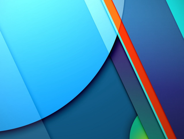 Blue orange abstract background curved free wallpaper - medium preview image