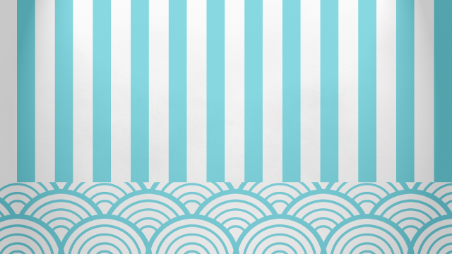 Blue white wall pattern stripe #2 free wallpaper - medium preview image