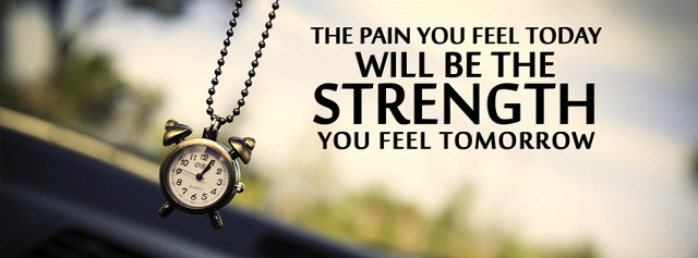 Clock chain quote pain strength free wallpaper - medium preview image