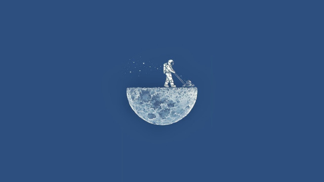 Man standing moon ski snowboard free wallpaper - medium preview image