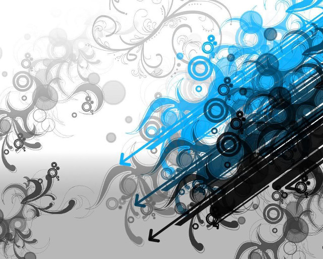 Blue black abstract background white #2 free wallpaper - medium preview image
