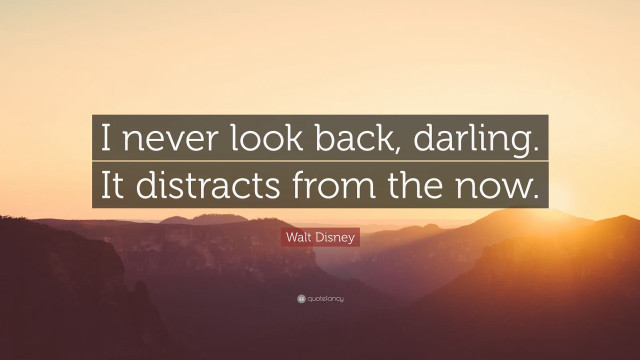 Walt disney quote sunset mountain free wallpaper - medium preview image
