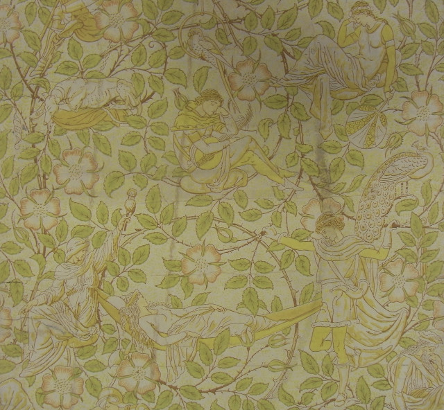 Bird flower pattern wallpaper side free wallpaper - medium preview image