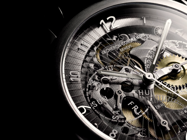 Close up black watch white free wallpaper for desktop - medium preview image