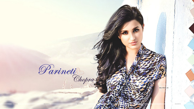 Woman dress mountain background blue free wallpaper - medium preview image
