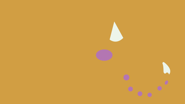 Yellow background purple dot white free wallpaper - medium preview image