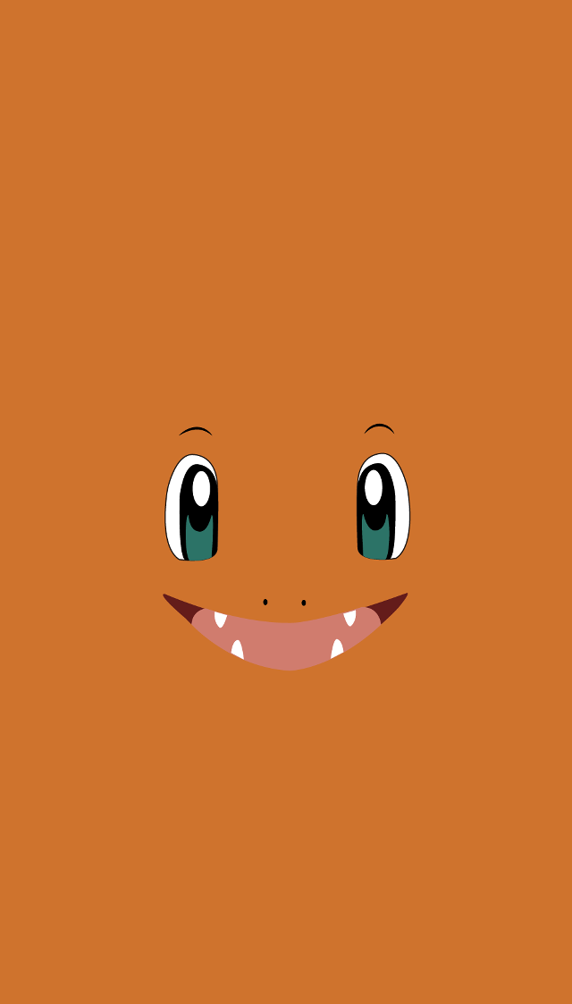 Cartoon face big smile orange #2 free wallpaper - medium preview image