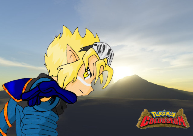 Cartoon character blue jacket yellow free wallpaper - medium preview image