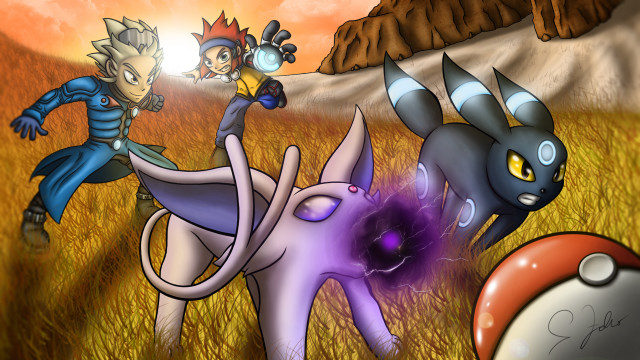 Cartoon people playing ball field free wallpaper - medium preview image