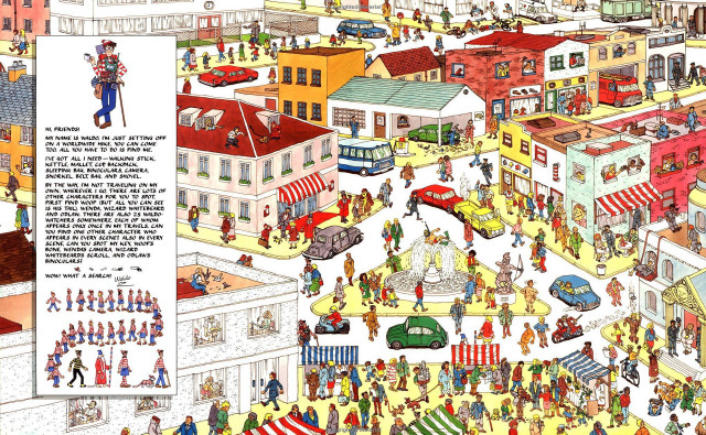 City book ladder people animals free wallpaper - medium preview image
