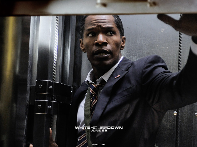 Man suit tie suitcase elevator free wallpaper - medium preview image