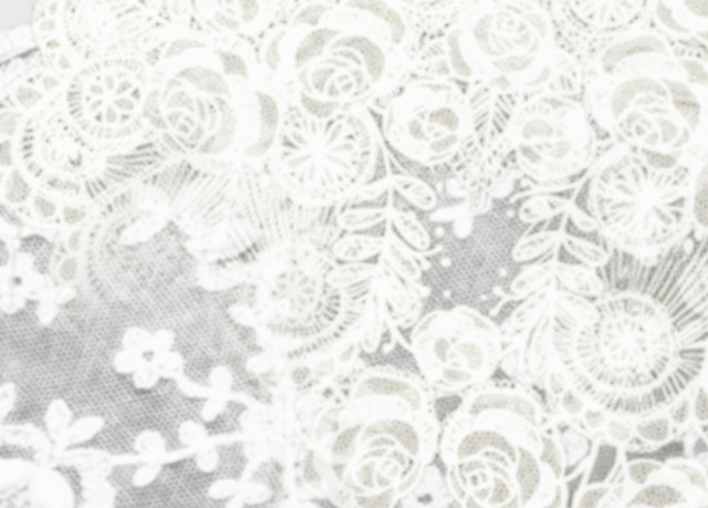 White lace flower rococo flemish free wallpaper - medium preview image