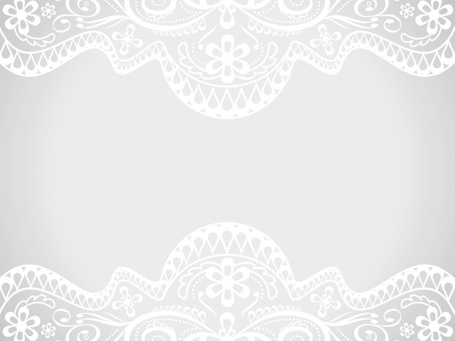 White lace floral edge text free wallpaper - medium preview image