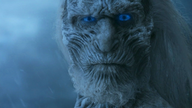 Man blue eyes white beard free wallpaper - medium preview image