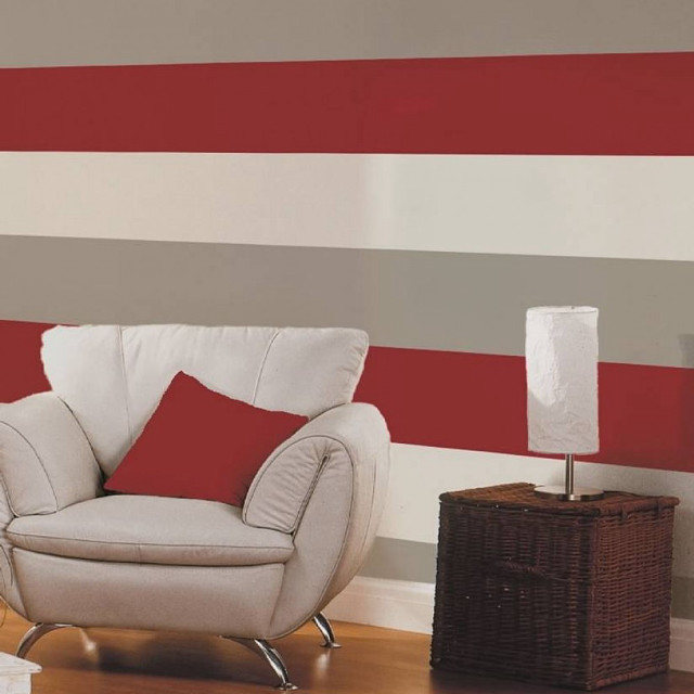 Chair lamp striped wall room free wallpaper - medium preview image