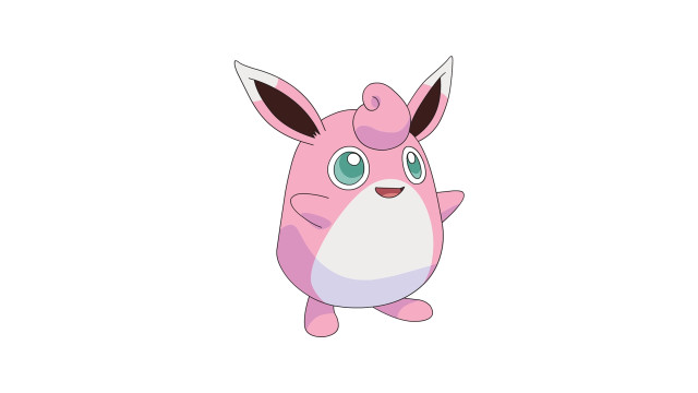 Pink purple pokemon big eyes free wallpaper - medium preview image
