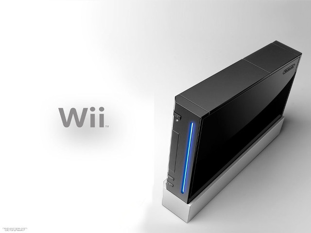 Computer blue light wii logo free wallpaper - medium preview image
