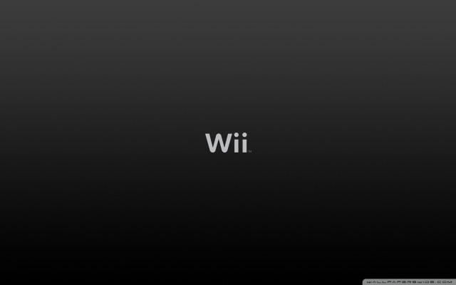 Black background wi white logo free wallpaper - medium preview image