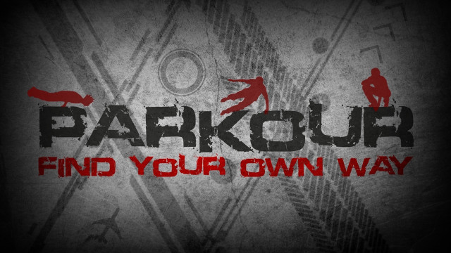 Dark background parkour red black free wallpaper - medium preview image