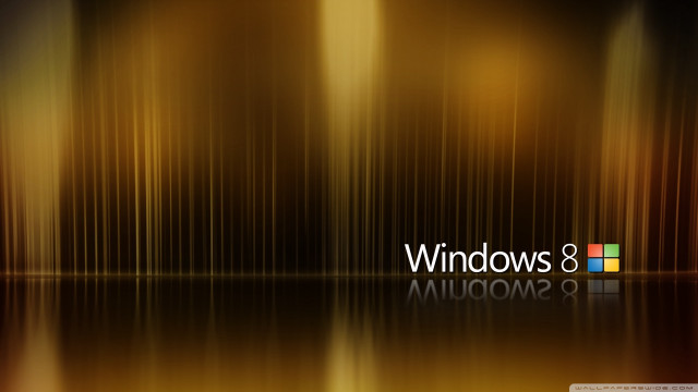Shiny surface windows8 logo reflection #4 free wallpaper - medium preview image