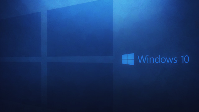 Blue wall windows10 logo ambient free wallpaper - medium preview image