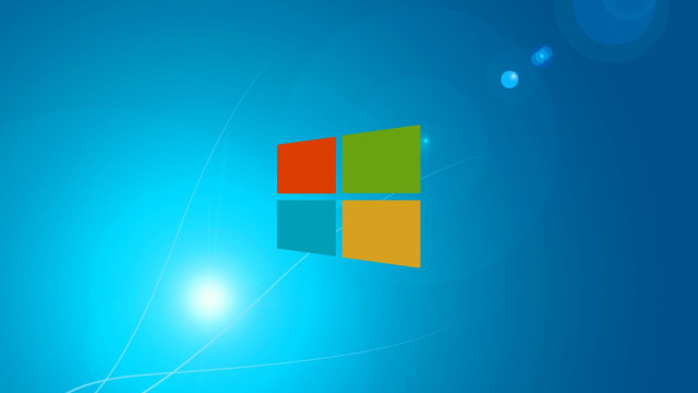 Blue background window sky bubbles free wallpaper for desktop - medium preview image