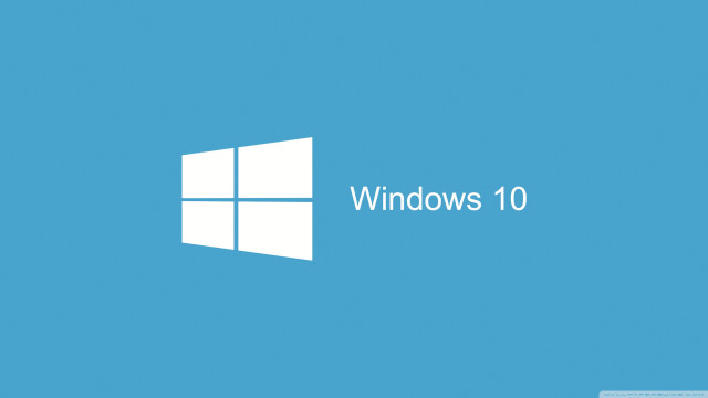 Blue background windows 10 logo #2 free wallpaper - medium preview image