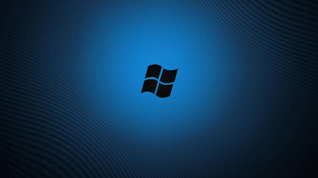 Blue background black white logo #4 free wallpaper - medium preview image