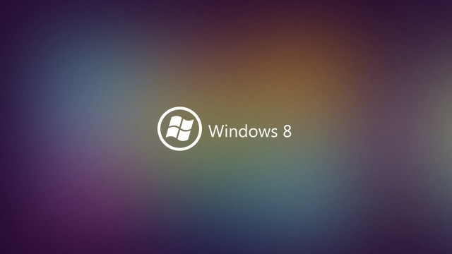 Blurry background windows 8 logo #2 free wallpaper - medium preview image