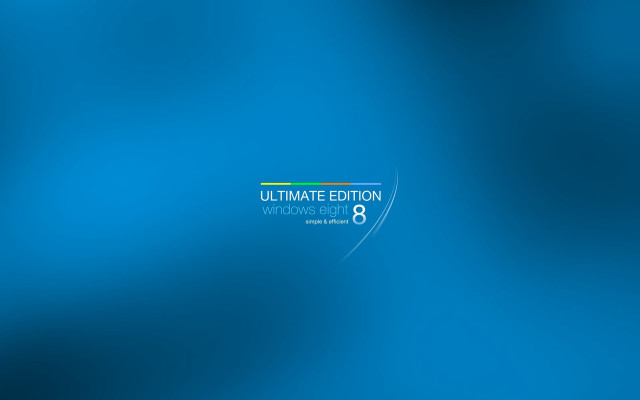 Blue blurry background ultimate edition free wallpaper - medium preview image